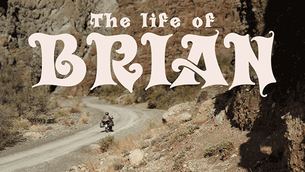 Brian in the desert